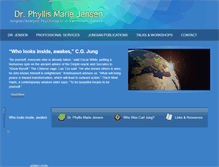 Tablet Screenshot of phyllisjensen.com